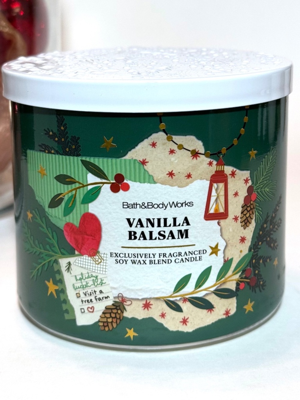 VANILLA BALSAM 3 Wick Candle - Picture 1 of 3